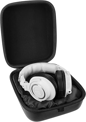 Miniatura 3 de Geekria Shield - Funda de auriculares para audífonos sobre la oreja, bolsa de transporte de viaje de repuesto con almacenamiento de cables,