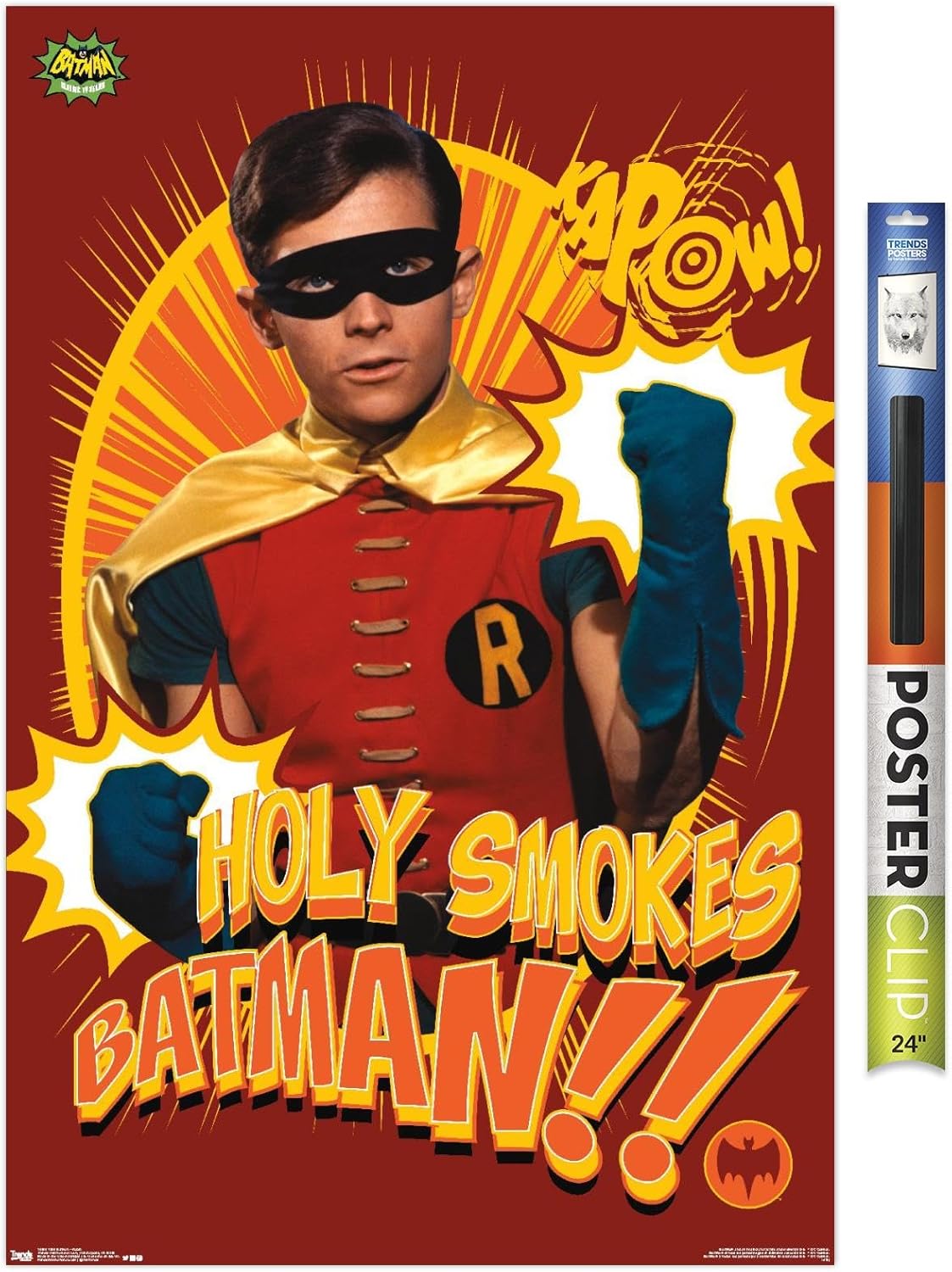 Trends International DC Comics TV - Batman TV Series - Robin Wall Poster, 22.375" x 34", Premium Unframed Version