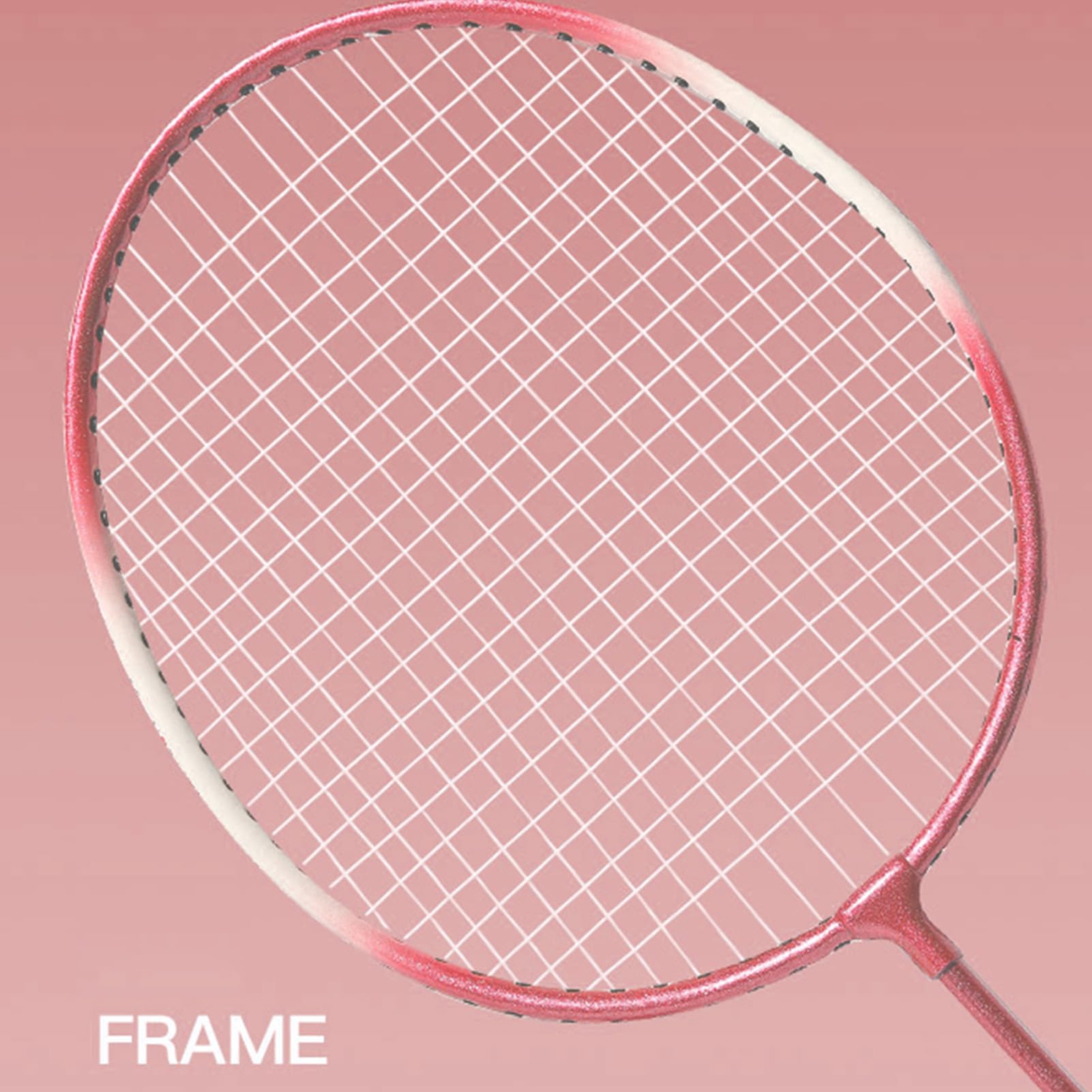 Badmintonschläger-Set, Badmintonschläger mit 3 Federbällen, Tragetasche für Outdoor-Hinterhofspiele