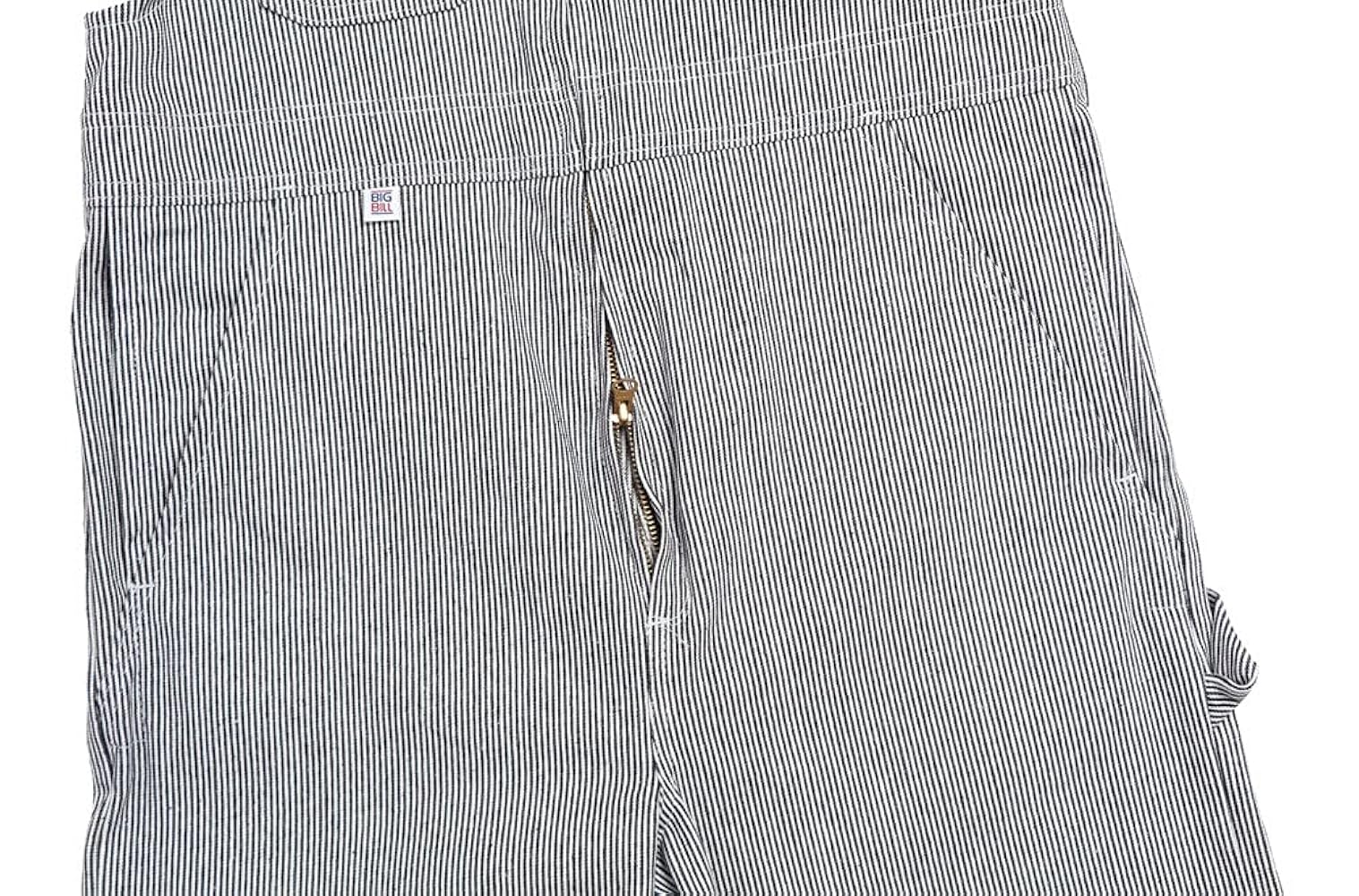 Amazon.co.jp: [ビッグビル] BIGBILL HICKORY ZIP-FRONT BIB