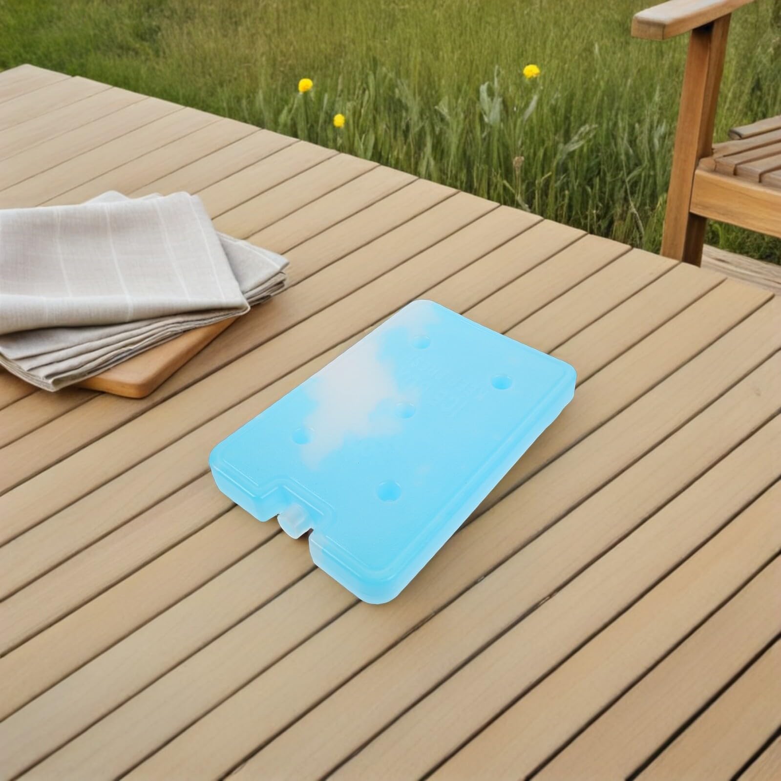 Toddmomy Ice Pack Réutilisables Capacité pour Boîte à Lunch Blocs Réfrigérants Étanches pour Pique Camping et Conservation Alimentaire Extérieure