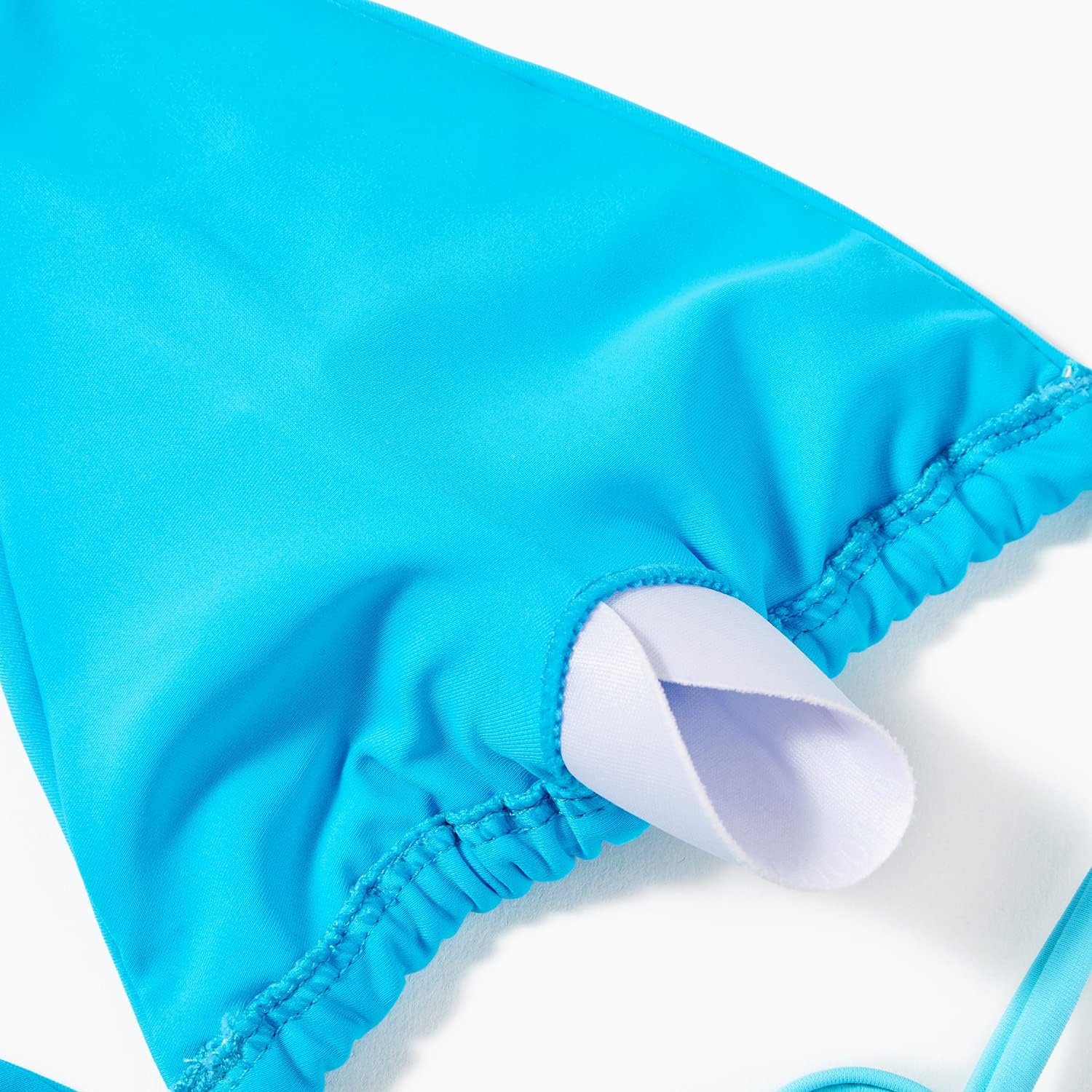 MOSHENGQI Women Sexy Brazilian Bikini 2 Piece Spaghetti Strap Top Thong Swimsuit Bathing Suit