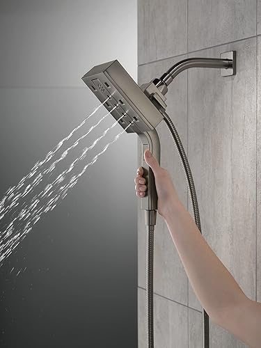 Miniatura 8 de Delta Faucet 58473-KS-PR - Combo universal para ducha, flujo de agua de 1.75 GPM, Lumicoat negro inoxidable