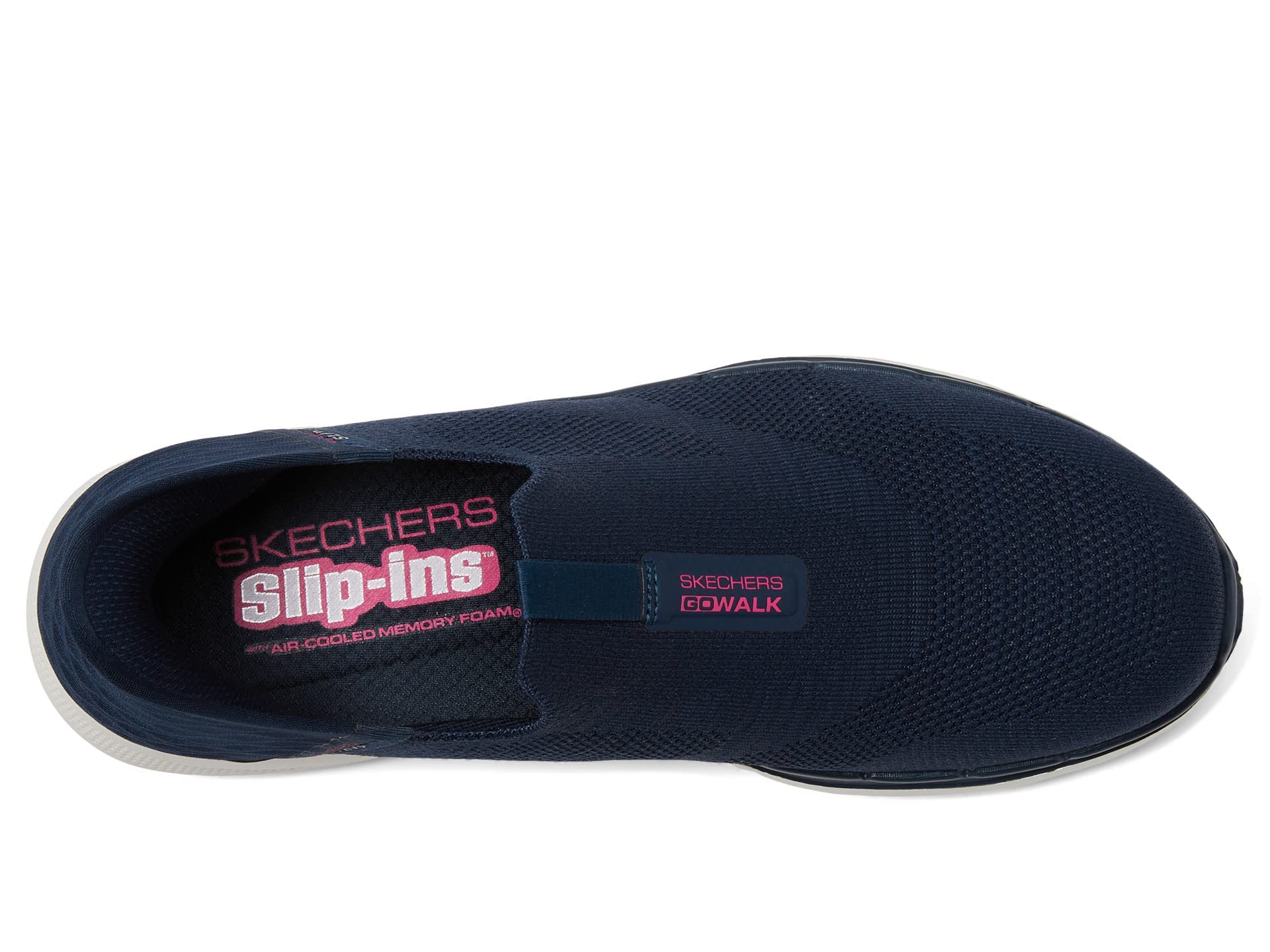 Skechers Go Walk 6-Fabulous View Hands Free Schlupfschuh-Sneaker für Damen