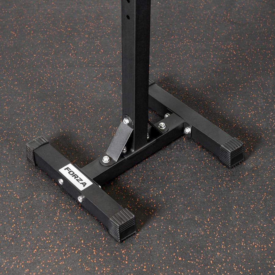 Rack de Squat Réglable FORZA | Support de Barre en Acier Robuste - 6