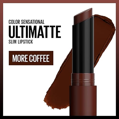 Vista 81 de Maybelline Color Sensational Ultimatte Lápiz Labial, Color labial Ligero y Cómodo, Pigmento de Color Intenso, Polvo Suave, Lápiz Labial Delgado 088