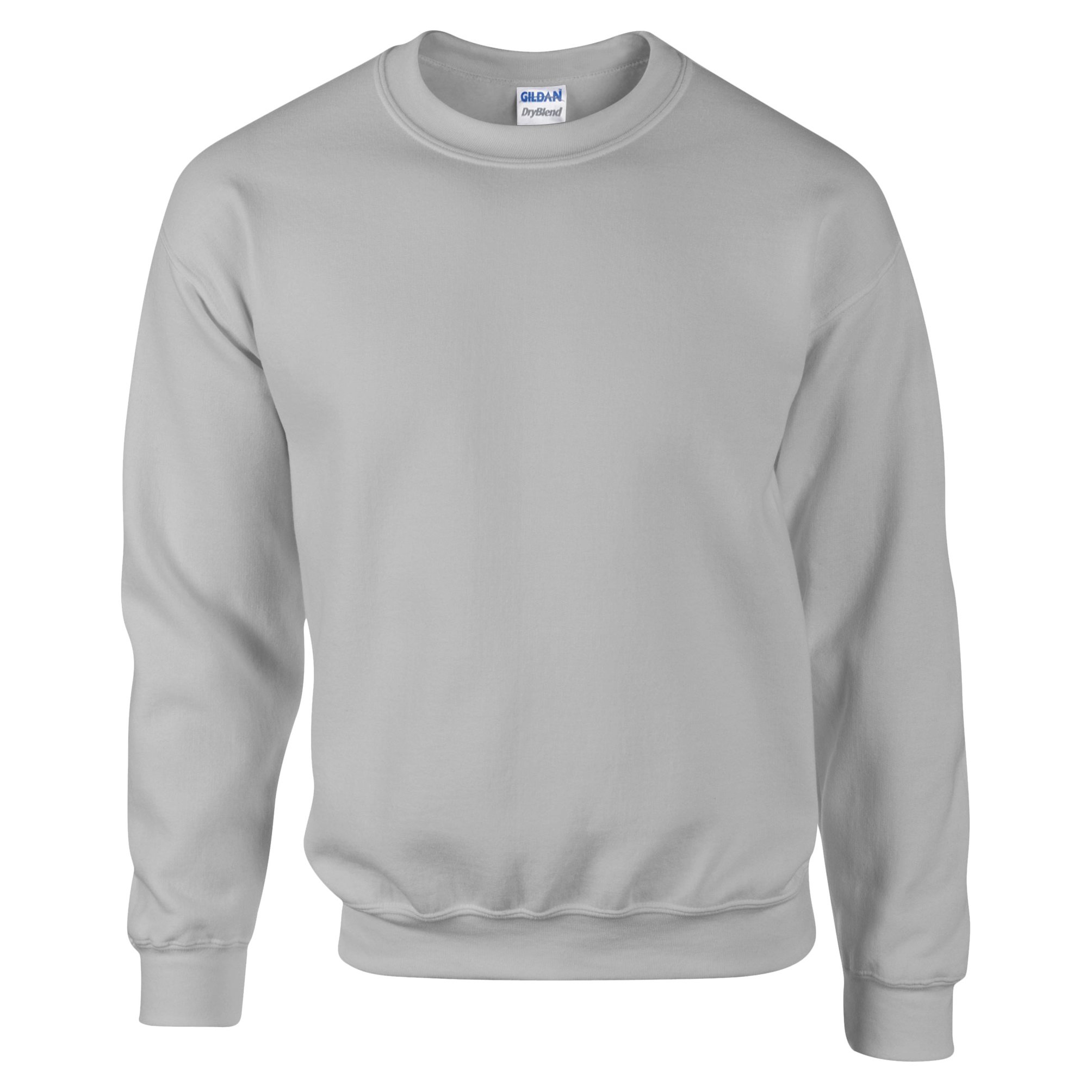 Gildan DryBlend Adult Set-In Crew Neck Sweatshirt (13 Colours) (2XL) (Sport Grey)
