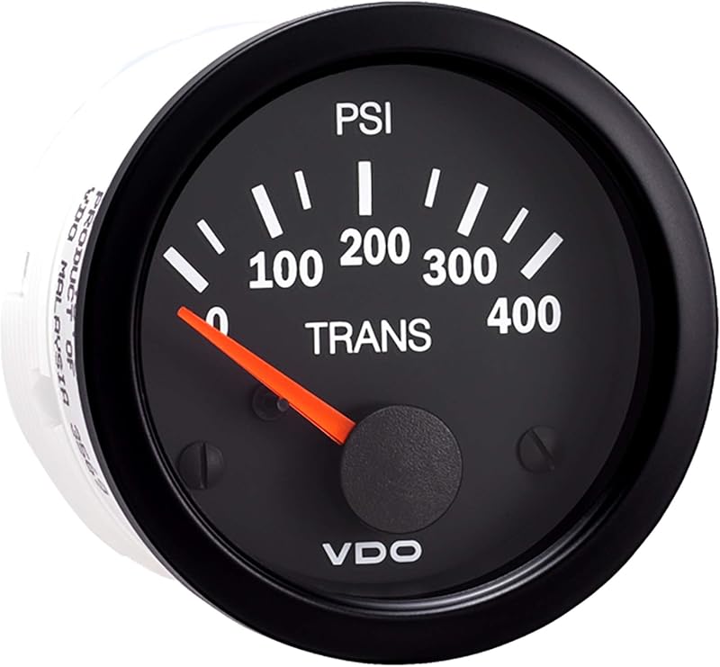 Manômetro de pressão VDO 350 110 para transmissão – 1 unidade