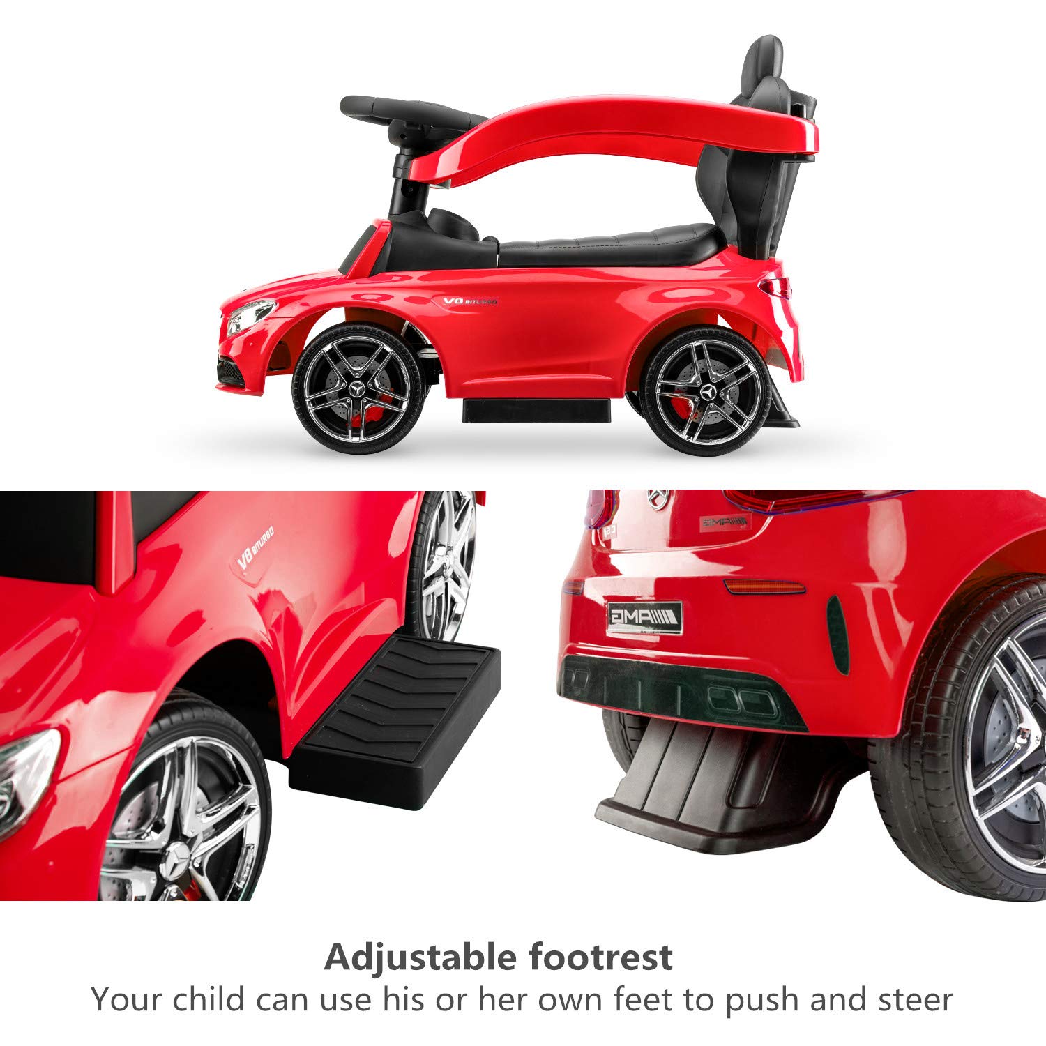 Buy Bable Push Cars for 1YearOld Toddlers Kids Car Toy Max 66lbsBaby Car with Handle, Push