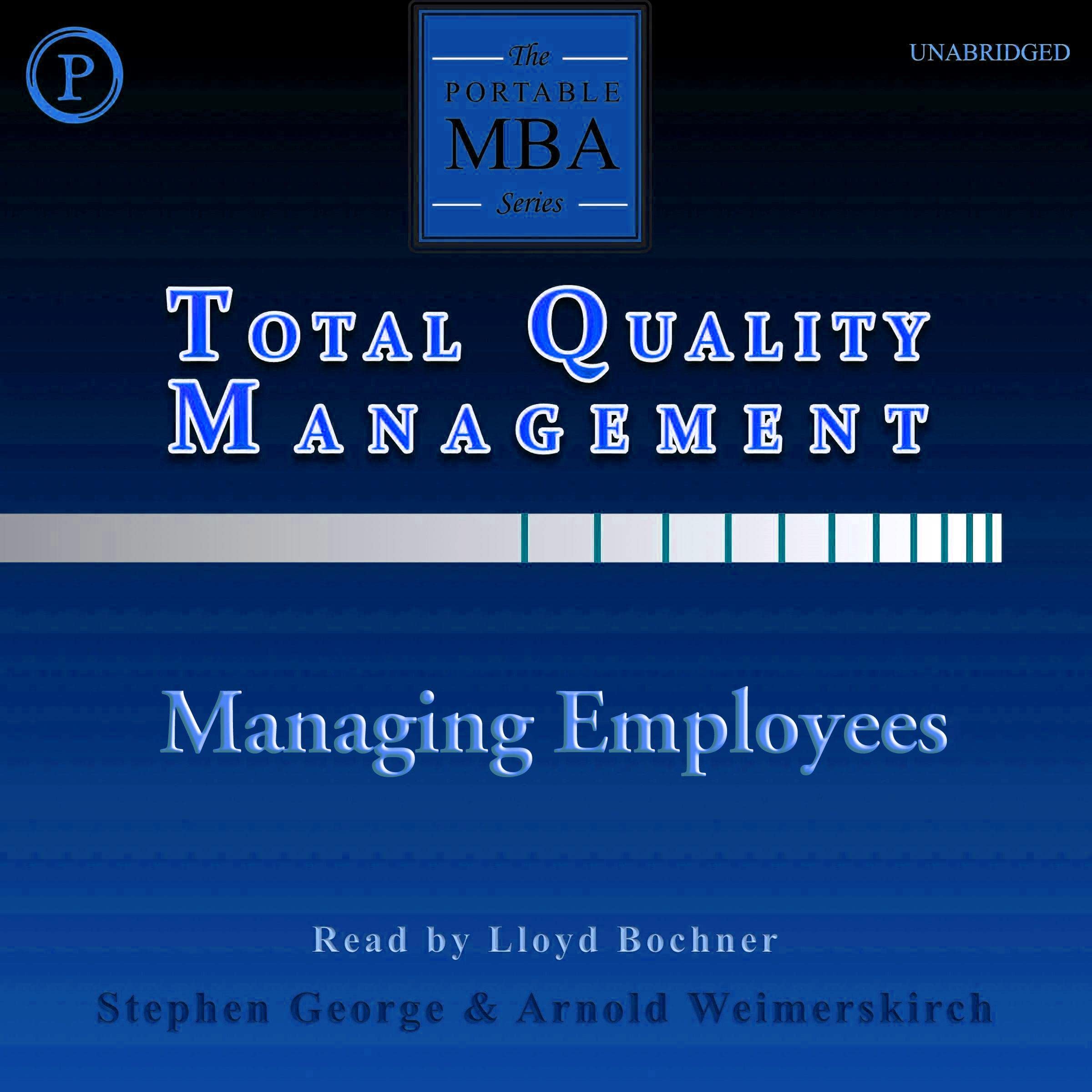 Cover art for Total Quality Management