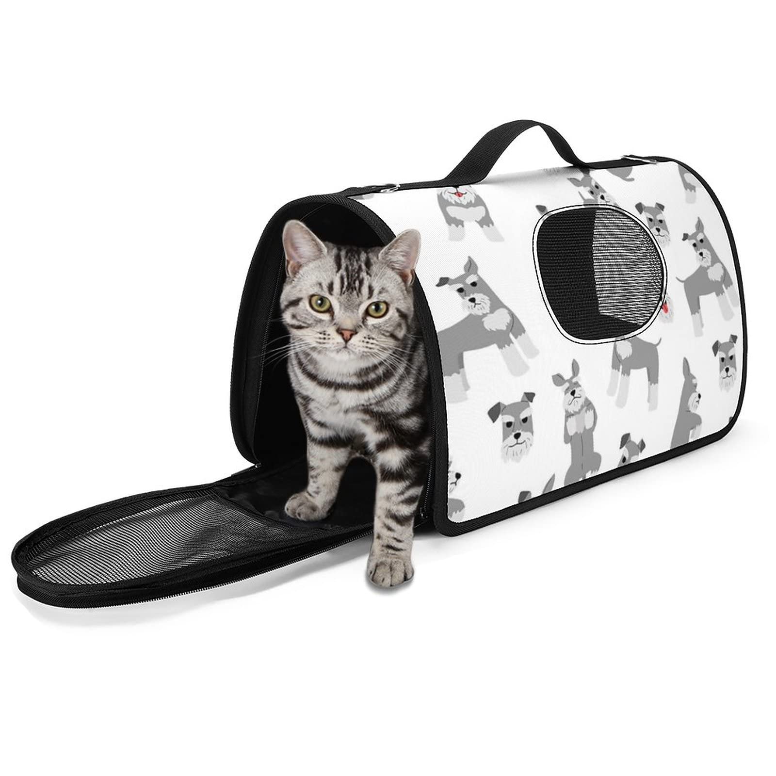 Amazon.co.jp: ミニチュア・シュナウザー柄 ペットキャリー バッグ Amazon.co.jp: ミニチュア・シュナウザー柄 ペットキャリー バッグ