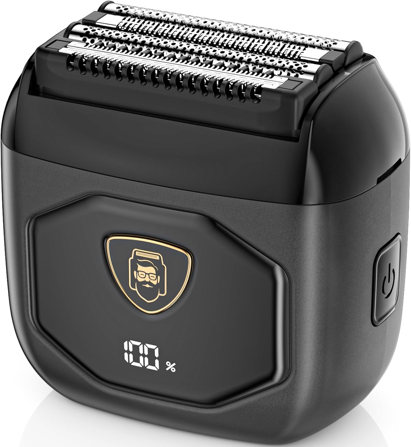 Electric Foil Shaver for Men: Full-Metal Body & 4 Floating Blades