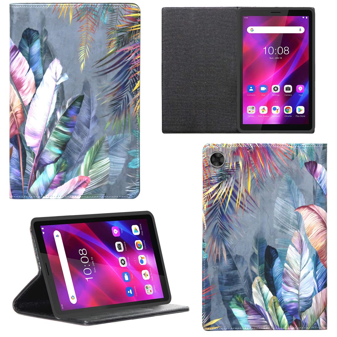 Zaoma Printed Flip Flap Case Cover Compatible for Lenovo Tab M7 (2nd Gen) TB-7305F / TB-7305I / TB-7305X 7 inch Tablet - Multi Color 08 (B0C1HCQSQ9) Amazon Price History, Amazon Price Tracker