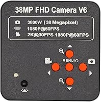 Vista 5 de Kit de accesorios para microscopio 1080P Cámara de microscopio USB Digital Industrial C-Mount Cámara para microscopio trinocular binocular 14 MP