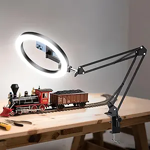 Ultra-Bright 18W Ring Light for Desk