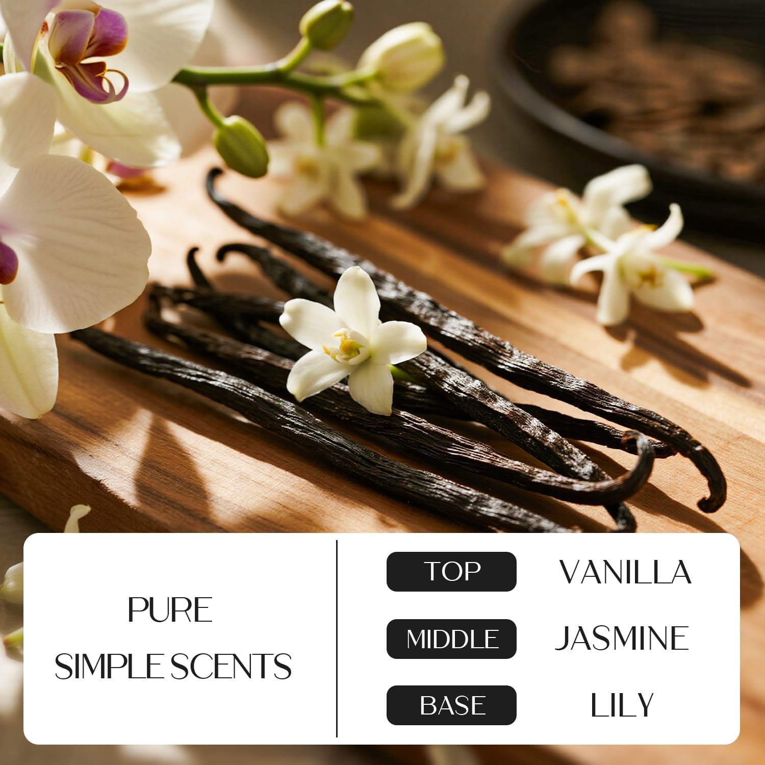 NORVENCE Scented Candles Gift Set, Stress Relief Candles for Home, Premium Soy Candle Set, Candles for Women and Men, Birthday & Christmas Gifts (Black & White, 7 oz) - Image 2