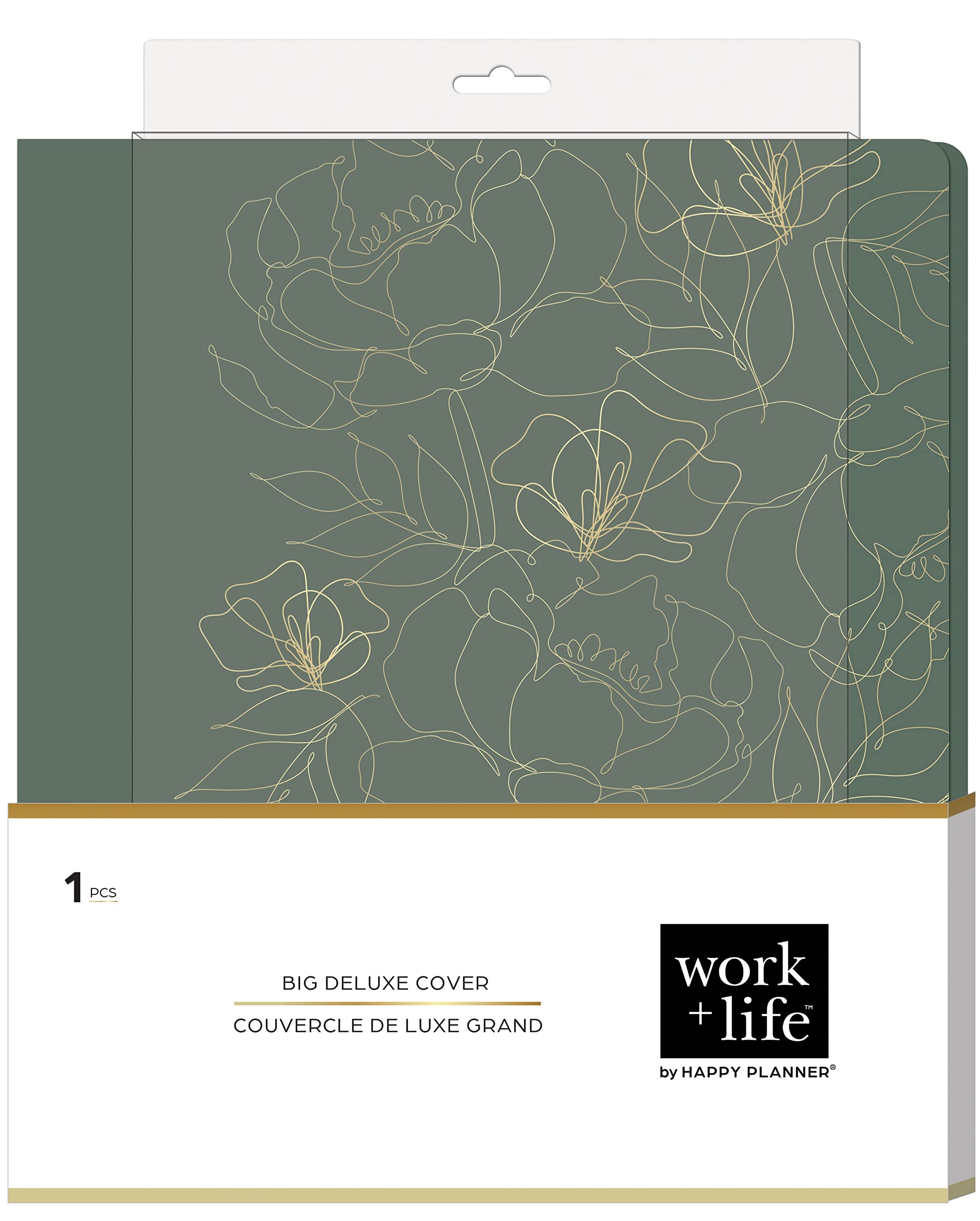 Happy Planner Big Planner Cover-Work + Life Ivy & Rose