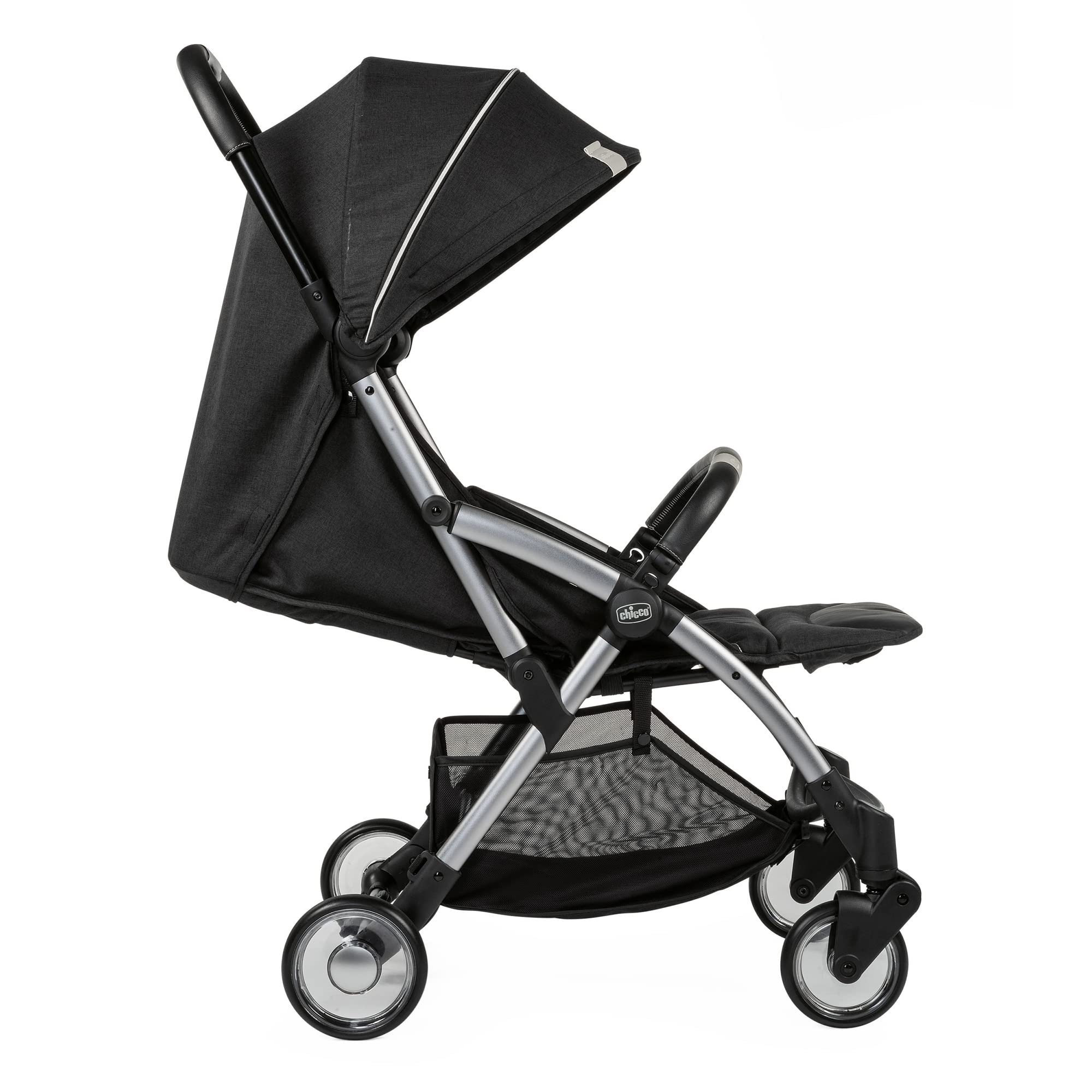 Chicco Goody Plus, Passeggino 0 Mesi-4 Anni, con Chiusura Automatica e Compatta, Capotte Estensibile con Trattamenti UV50+ Antipioggia, Schienale Reclinabile e Regolabile in 3 Posizioni, Poggiagambe