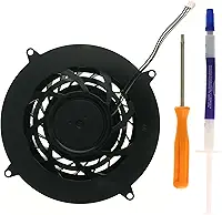 Ventoinha de Resfriamento Interna de Substituição para Ps5 Pro, Ventoinha Silenciosa de 19 Pás Compatível com Sony Playstation 5 Pro Ps5 Pro Séries Cfi-7000 Cfi-7019 Cfi-7021 Cfi-7022, Dc12V