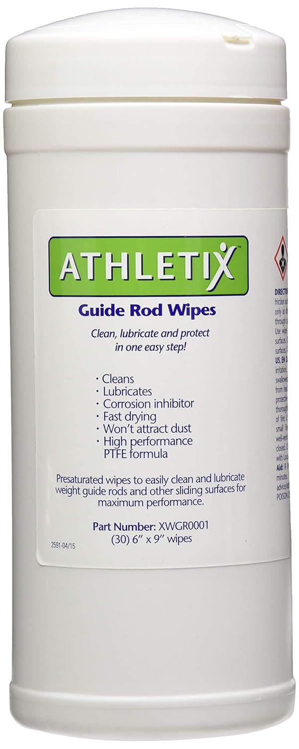 Contec Athletix Guide Rod Wipes, 30 Wipes Amazon.ca Sports & Outdoors