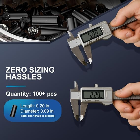 Lighter Flints 100-Pack, Compatible with Zippo Clipper Lighters