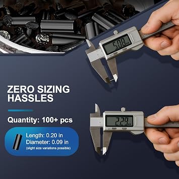 Lighter Flints 100-Pack, Compatible with Zippo Clipper Lighters