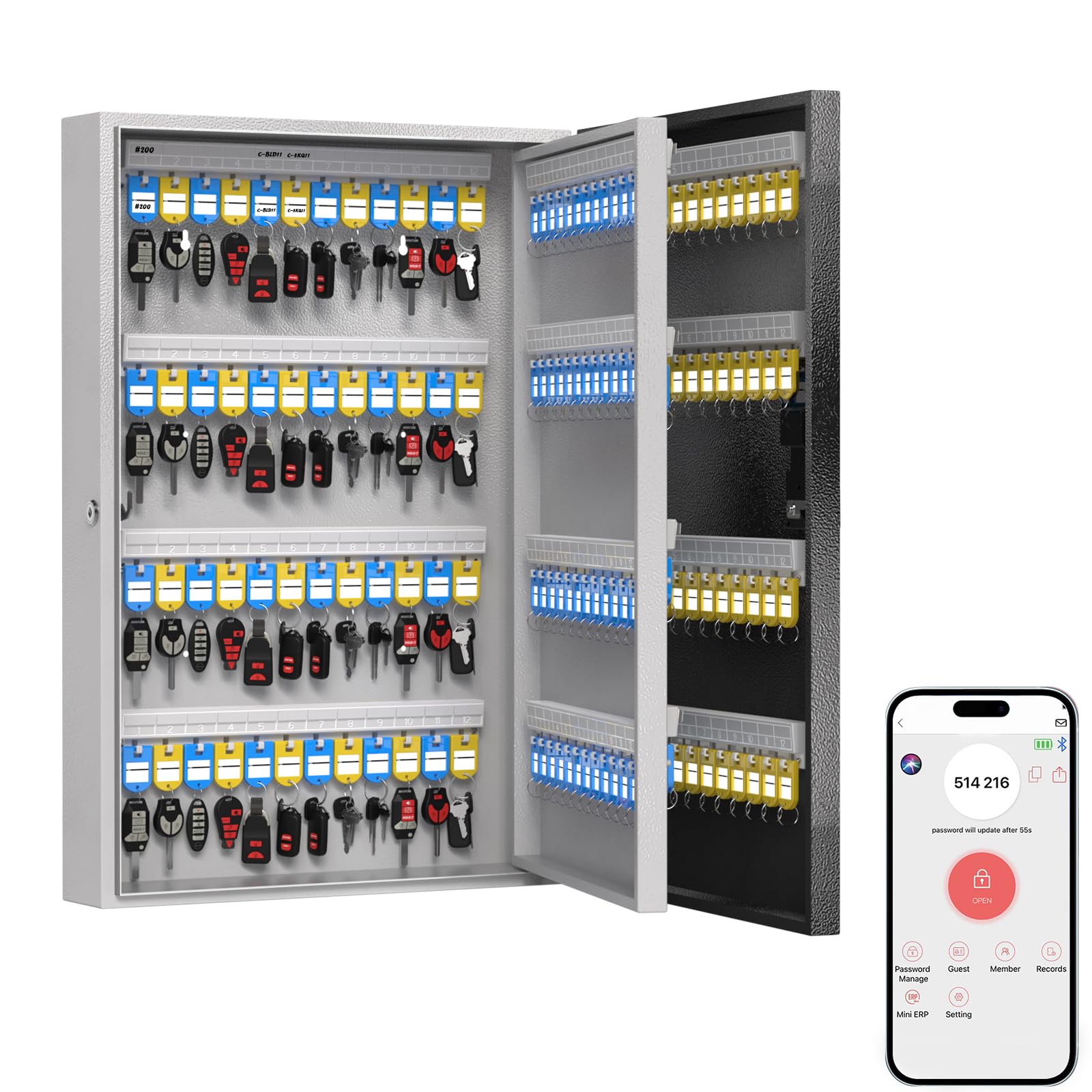 小物 PADLOCK KEY HANGER vaultroom Amazon.com: 3F Box Key Holder For Wall, Wooden Entryway