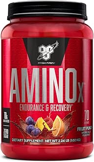 Amino X - Fruit Punch, 2.24 Lb (70 Servings)