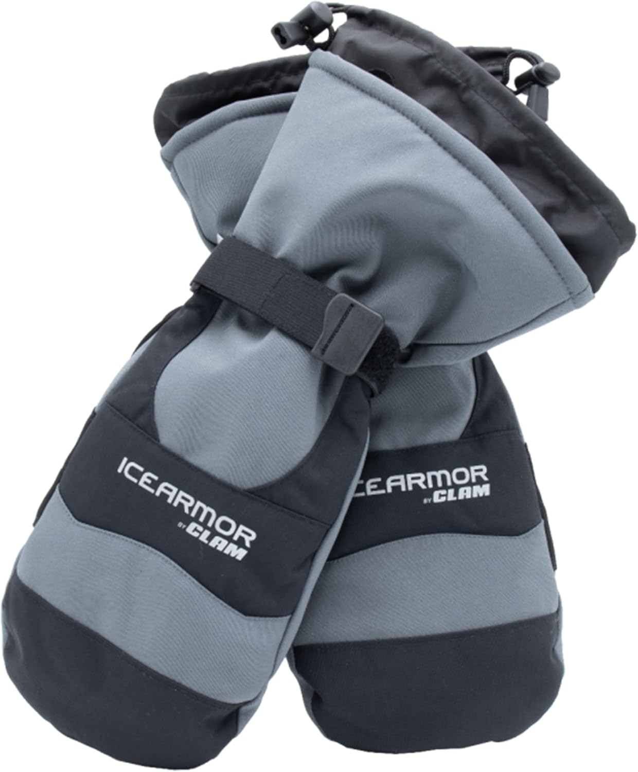ICEARMOR Edge X Mitts – Waterproof Insulated Ice Fishing Mittens with 3M Thinsulate & Reinforced Palm for Cold Weather