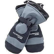 ICEARMOR Edge X Mitts Waterproof Insulated Ice Fishing Mittens with 3M Thinsulate & Reinforced Palm for Cold Weather