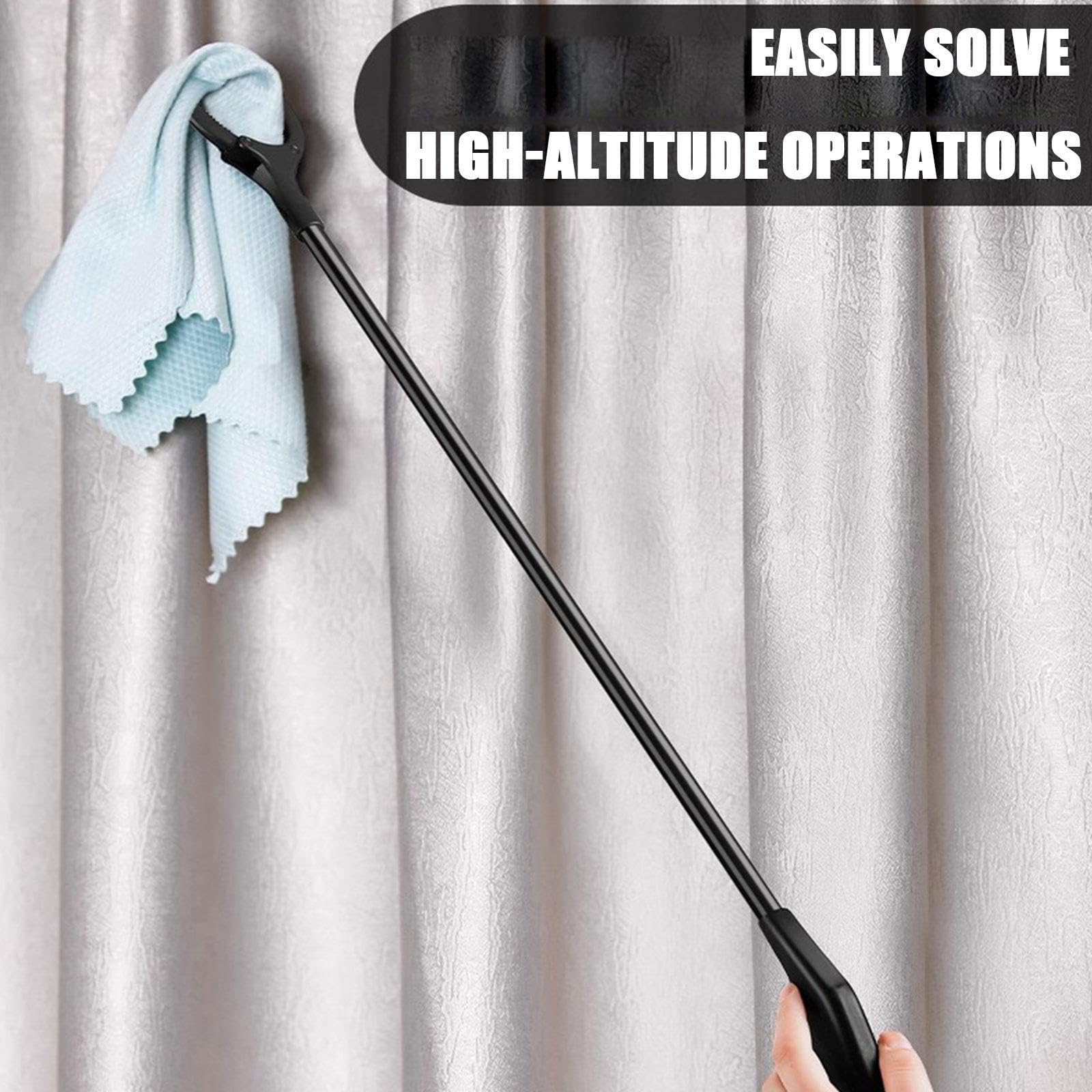 AMNOOL Reacher Grabber Tool Pick Up Stick für ältere Menschen, Robustes Greifwerkzeug für Die Außenreinigung und Müllabfuhr, Armverlängerung, 2er-Pack,80cm