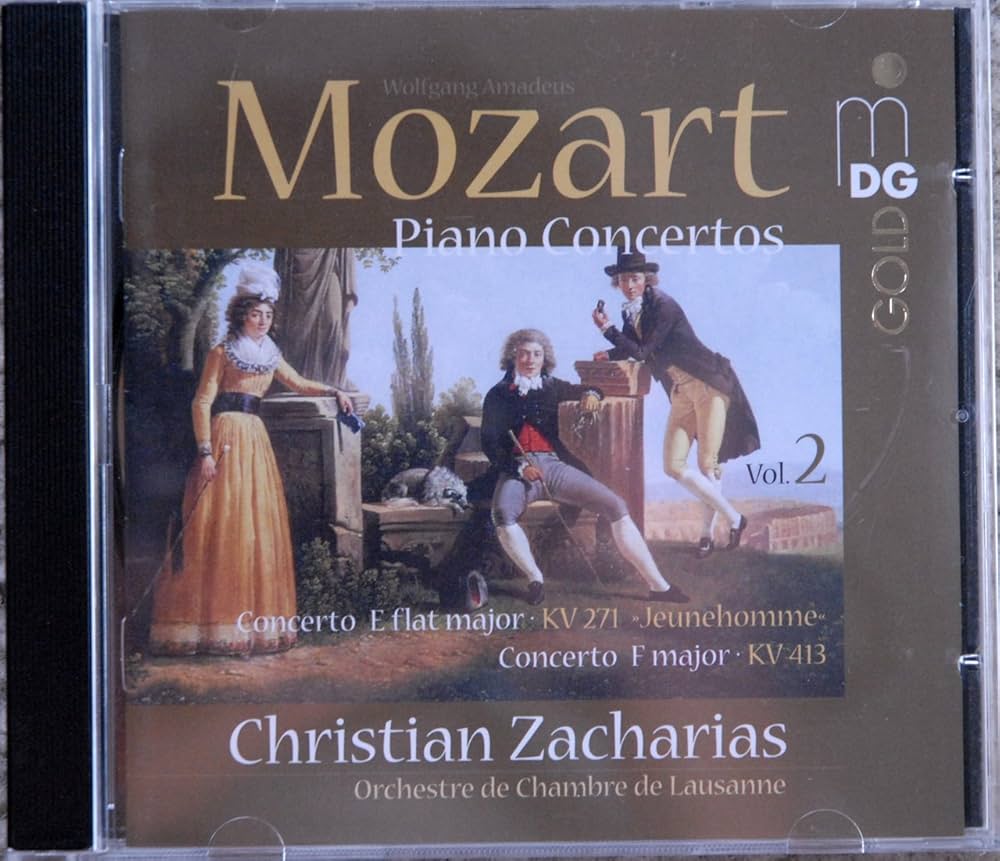 Mozart, Wolfgang Amadeus, Christian Zacharias, Lausanne