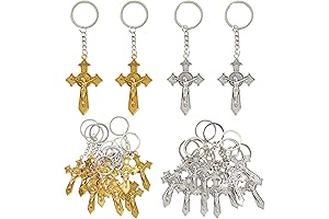 Christian Cross Keychains for First Communion Favors