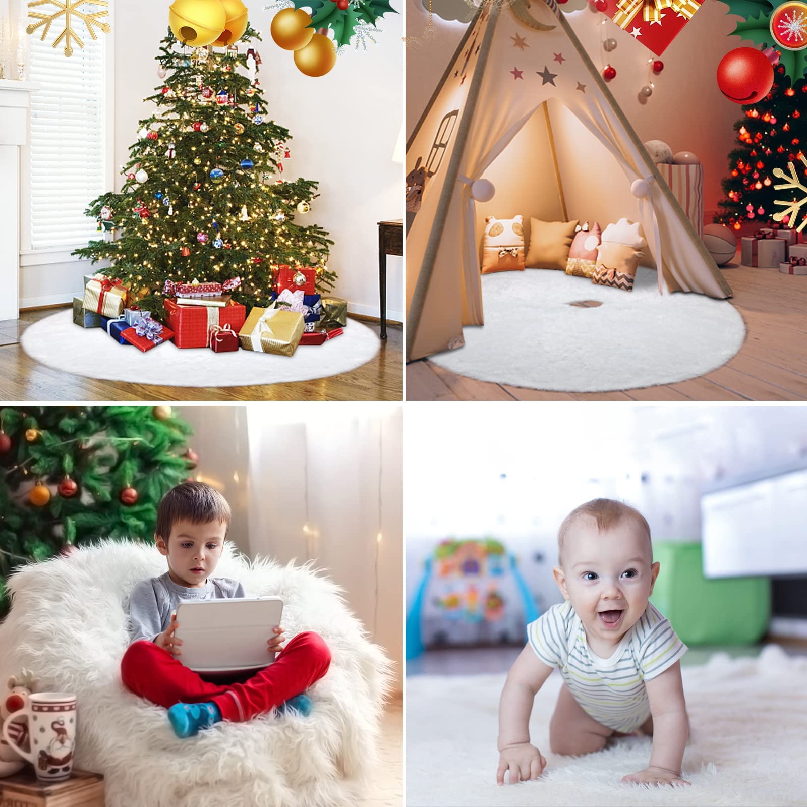 Sottoalbero Di Natale Per Gatti Gonna Per Albero Di Natale In