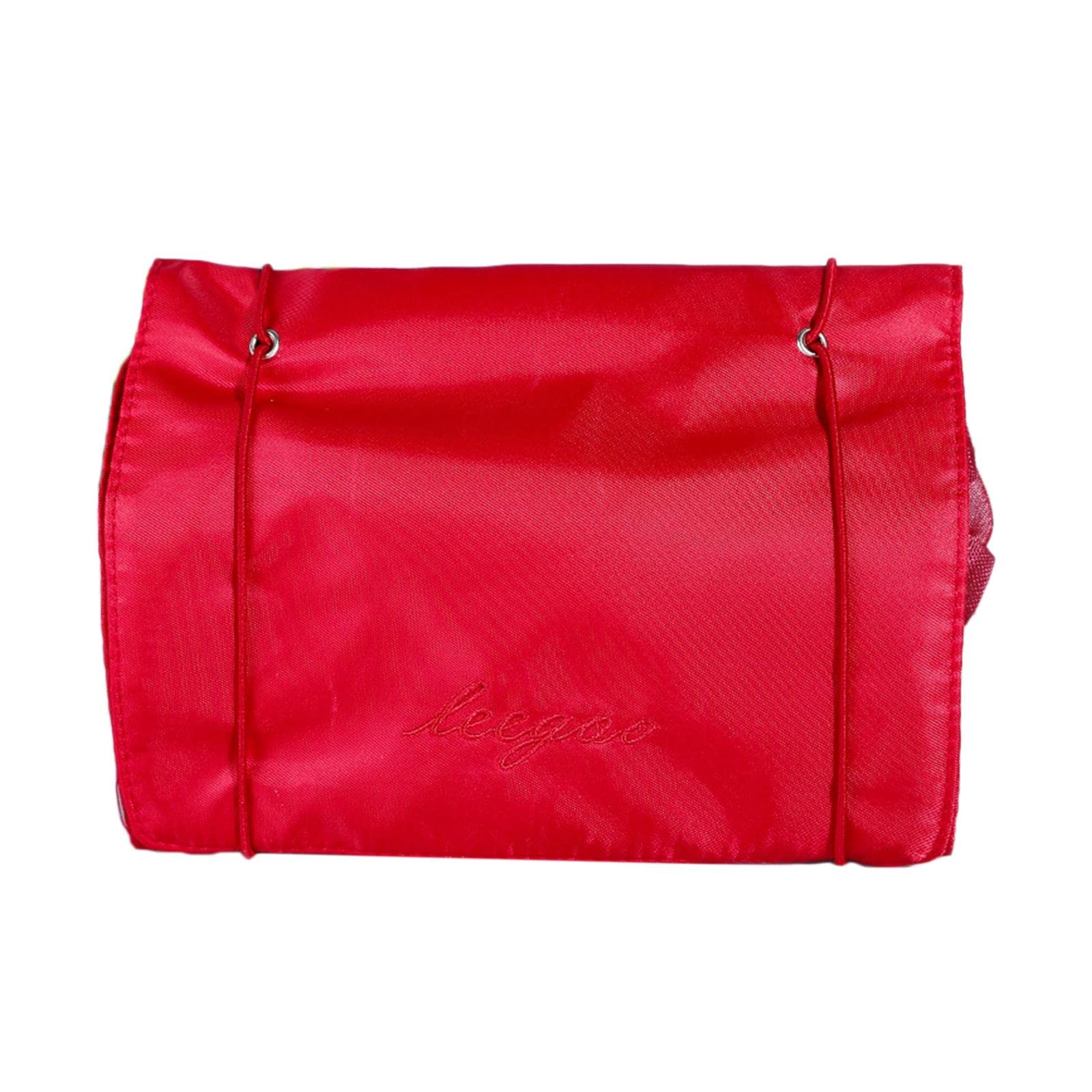 Calandis™ 3Xmakeup Cosmetic Bag Adjustable Tightness For Brushes Set Bathroom Red | Makeup Bags & Cases | Makeup | Health & Beauty-image-16