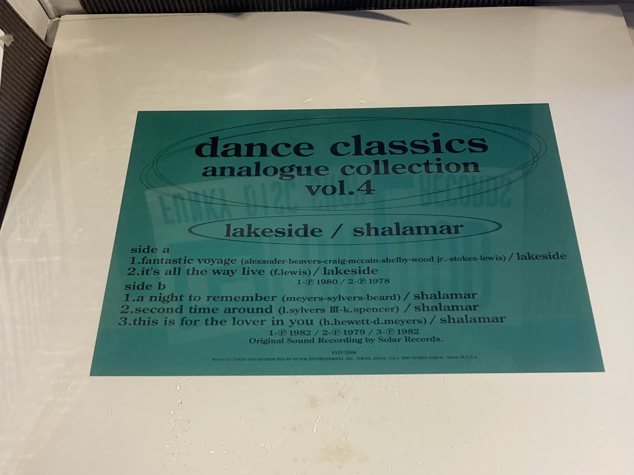ダンス・クラシックス・アナログ [12 inch Analog]
