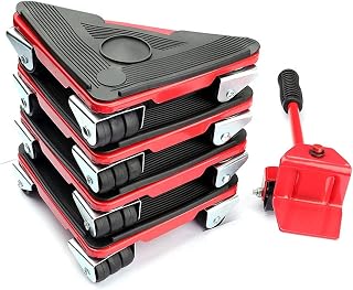 QHH Furniture Sliders Mover Set Heavy Duty Furniture Lifter Sliders Kit Convenient Moving Tools for Heavy Furniture Duty Safety Moving