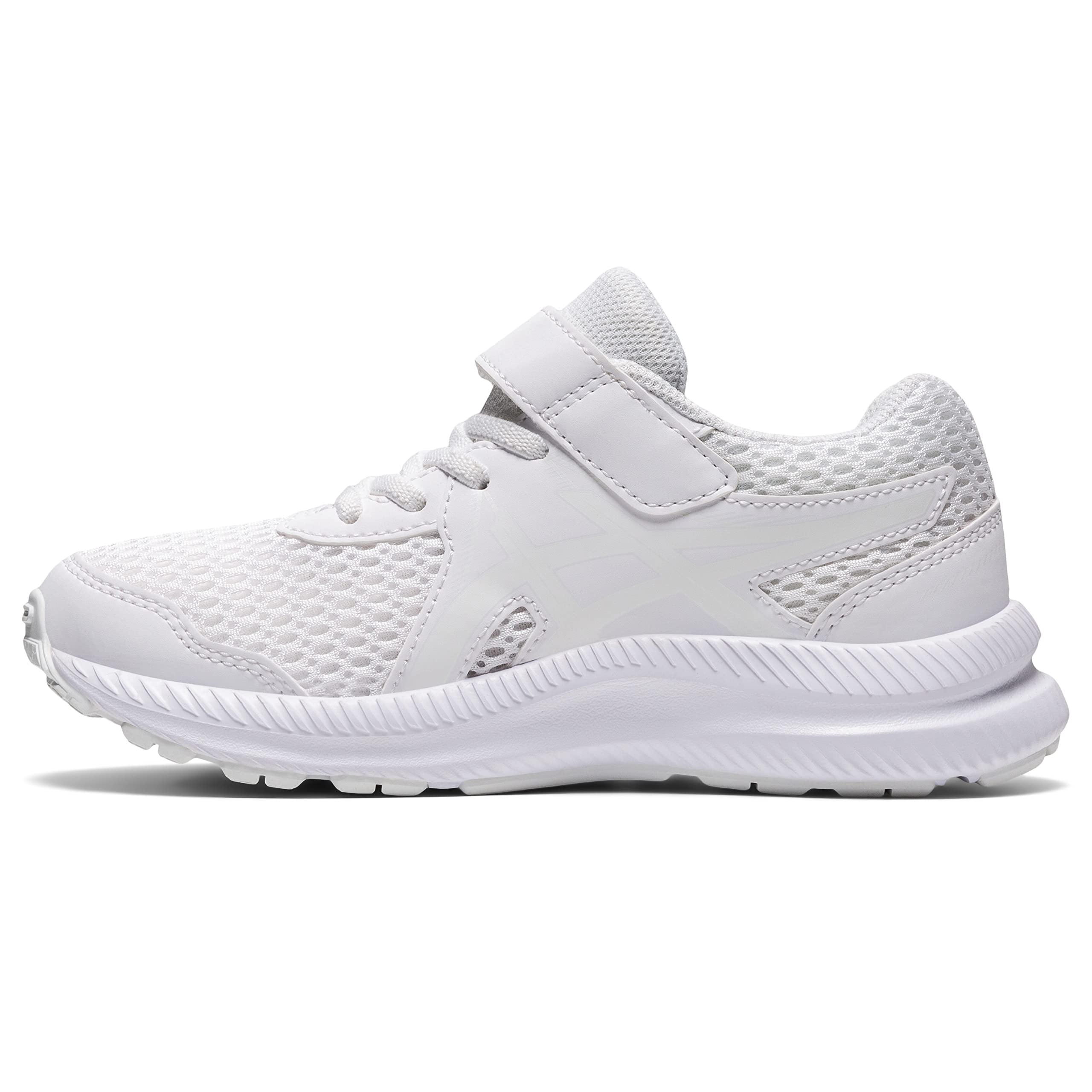 ASICS Contend 7 PS Blanco Negro NIÑO 1014A194 002