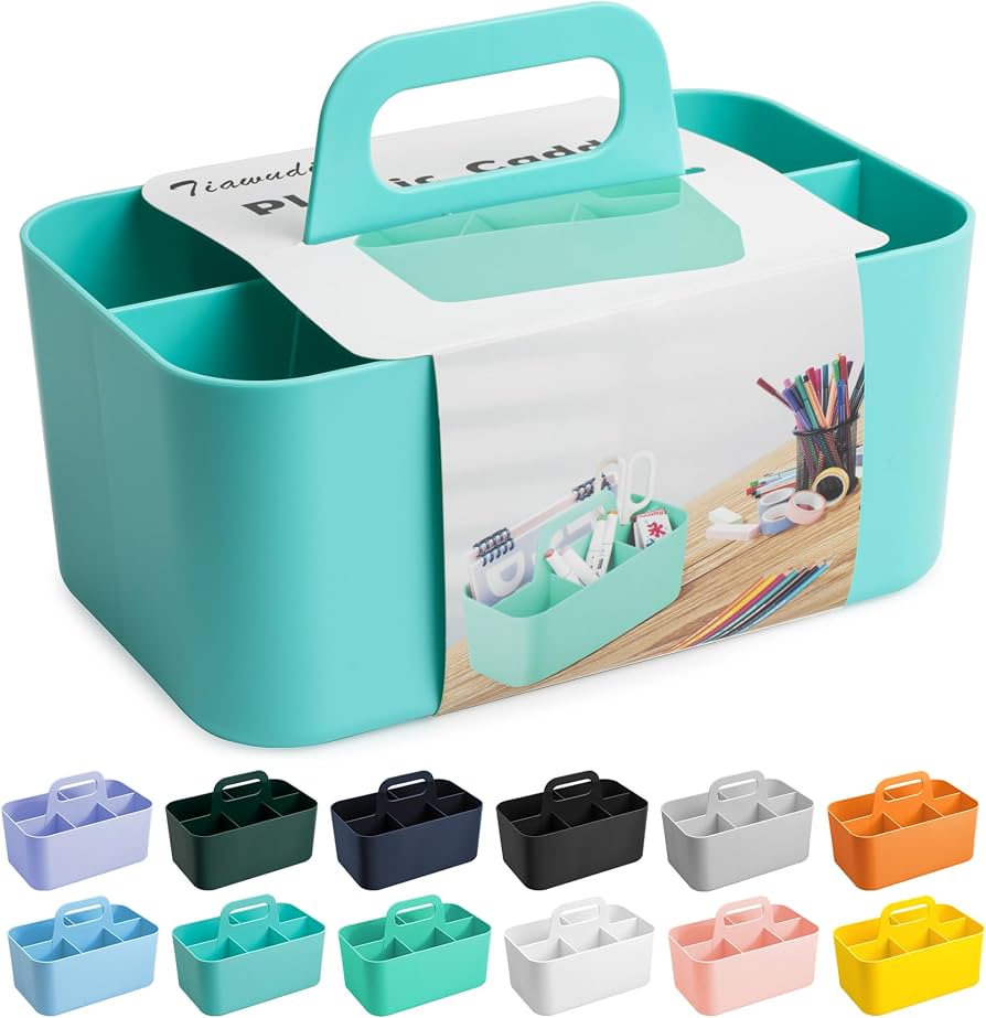 Amazon.com: Tiawudi Multipurpose Caddy Organizer, Plastic Caddy