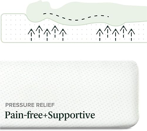 Miniatura 4 de Colchón viscoelástico Zinus de 5pulgadas para litera  cama nido  diván Espuma Caqui