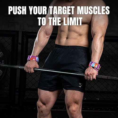 Miniatura 4 de MANUEKLEAR - Correas de gimnasio para levantamiento de pesas, correas dobles de cuero para levantamiento de pesas para hombres, con correa de muñeca
