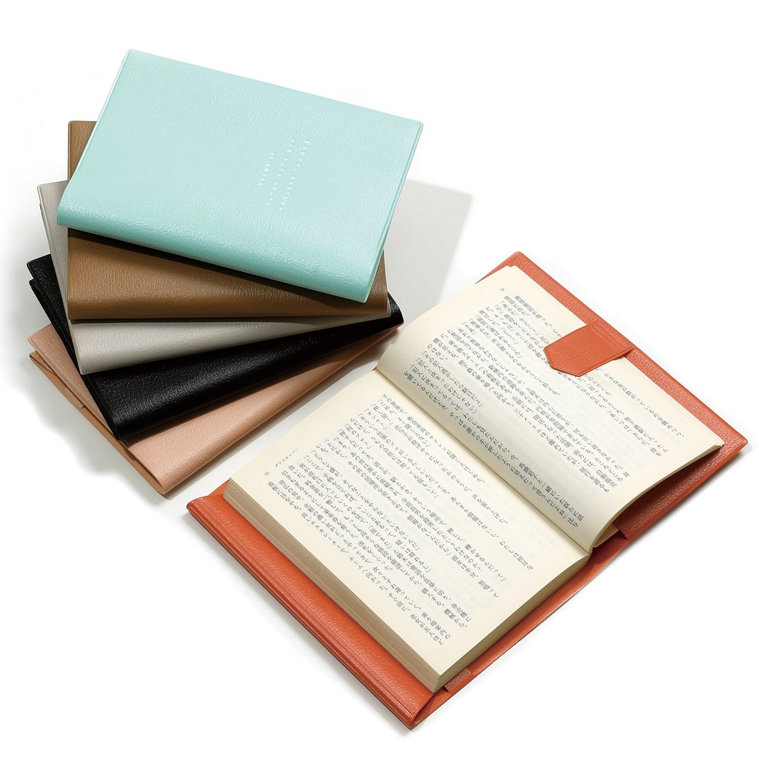 aoneko①ブックカバー Amazon | ソフトブックカバー 文庫 (パセン) (ミント) | ブック