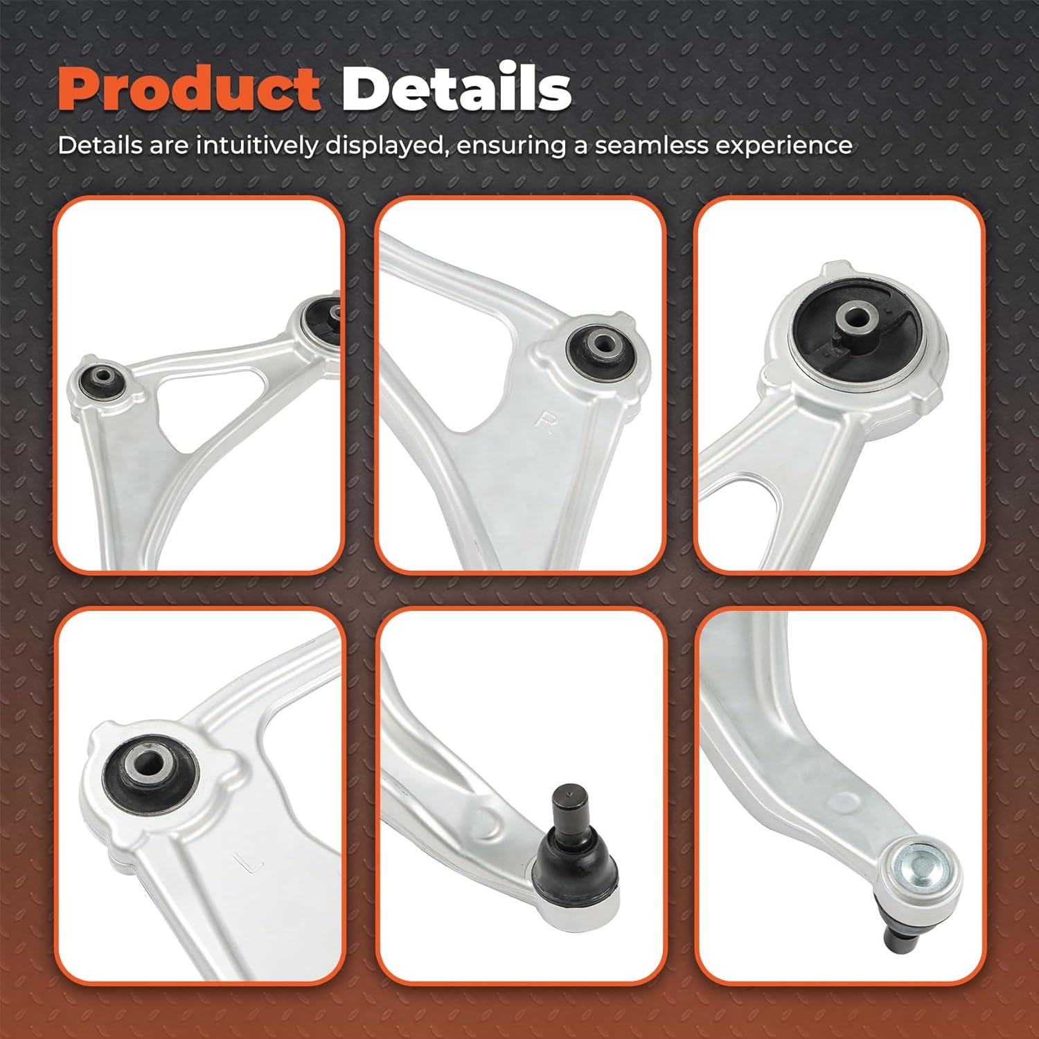 labwork Front Lower Control Arm Set with Ball Joint Replacement for Nissan Altima 2015-2018 Replacement for Nissan Maxima 2016-2023