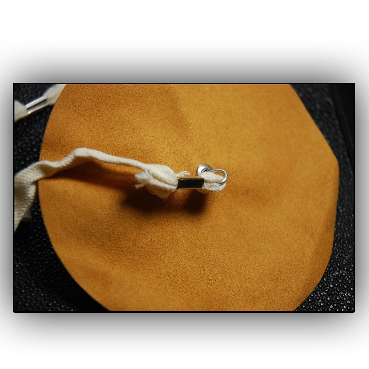 Scovolino Per Sassofono - In Pelle, Per Pulizia Collo Strumento, Lunghezza 50cm - Foto 6