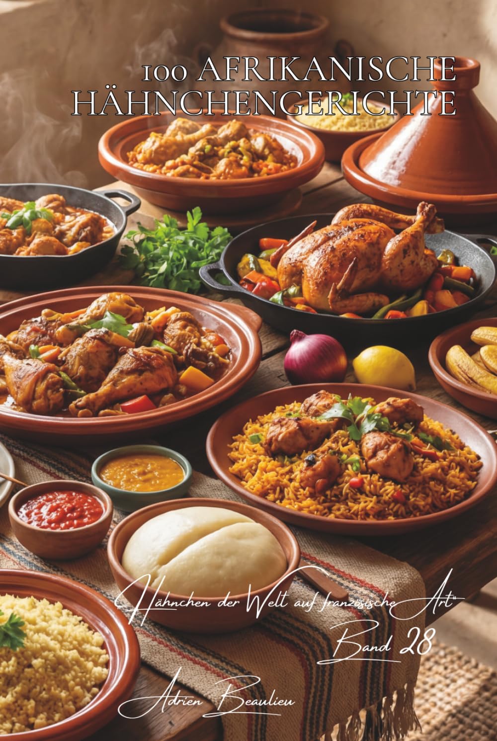 100 afrikanische hähnchengerichte: Kräftige Gewürze, aromatische Saucen und traditionelle Inspiration (Hähnchen-Serie – Unterreihe „Hähnchen der Welt auf französische Art“)