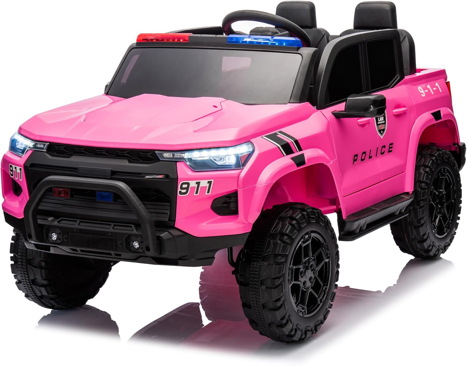 24V Kids Ride on Jeep, 400W Motor W/Remote Control, 3