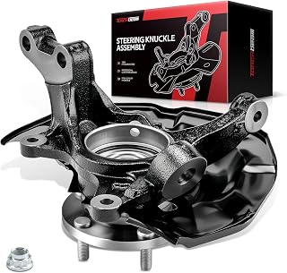 Torchbeam Front Steering Knuckle & Wheel Bearing Hub Assembly Compatible with Toyota Sienna 2004-2010,1PC Passenger Side Replaces 698424