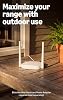 Blink Outdoor XR+ — Cámara inalámbrica exterior de 4 con alcance extendido y cobertura de seguridad 10x impulsada por la tecnología XR patentada de Blink — sistema de 1 cámara 7