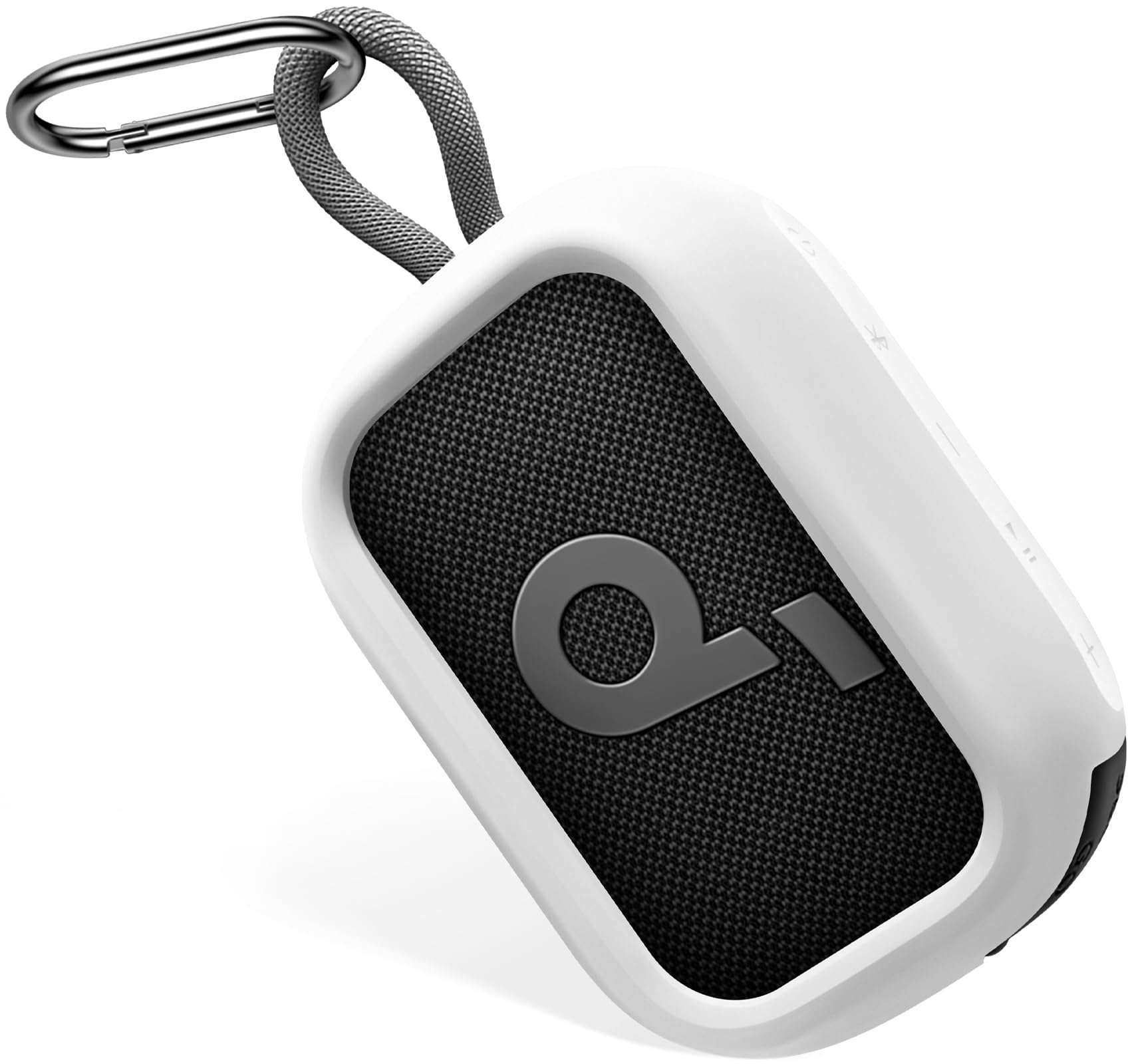 Geiomoo Silicone Case for Anker Select 4 Go Speaker, Protective Portable Scratch Shock Resistant Cover (White)