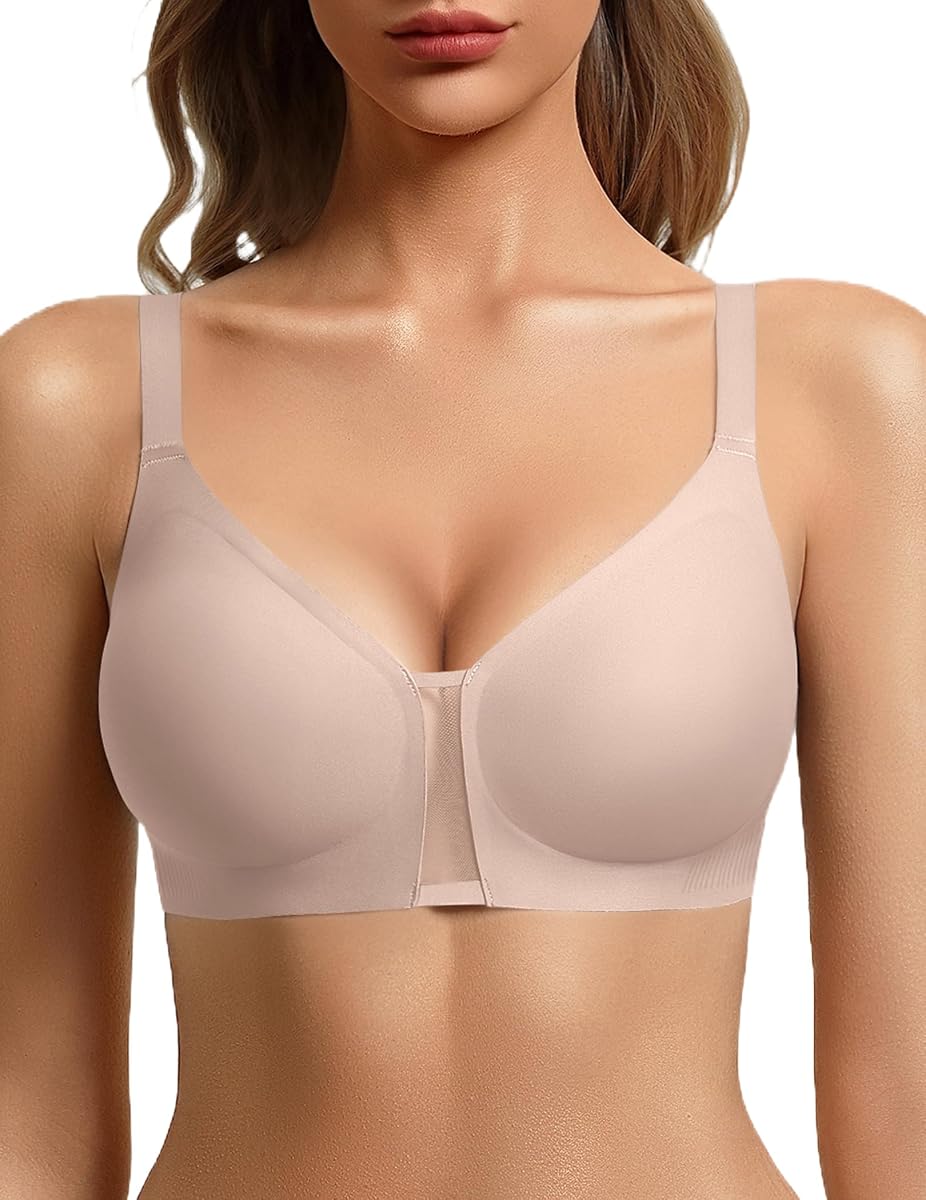 Avidlove Wireless Jelly Bras for Women Seamless Comfy Everyday Bra S-XXL
